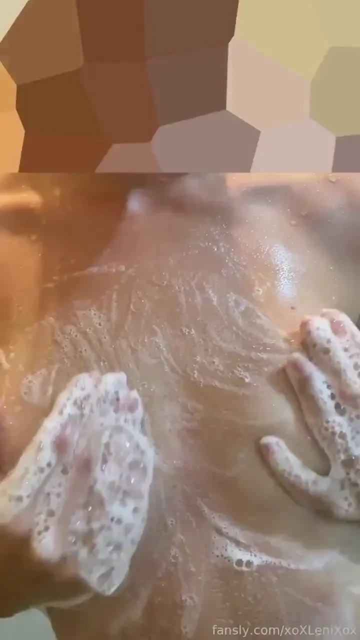 I have fun soaping up in the shower would you join me amateur blonde 