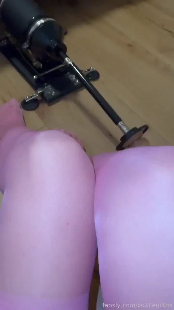 I had a sex dream tonight with my fucking machine so i got it out of 