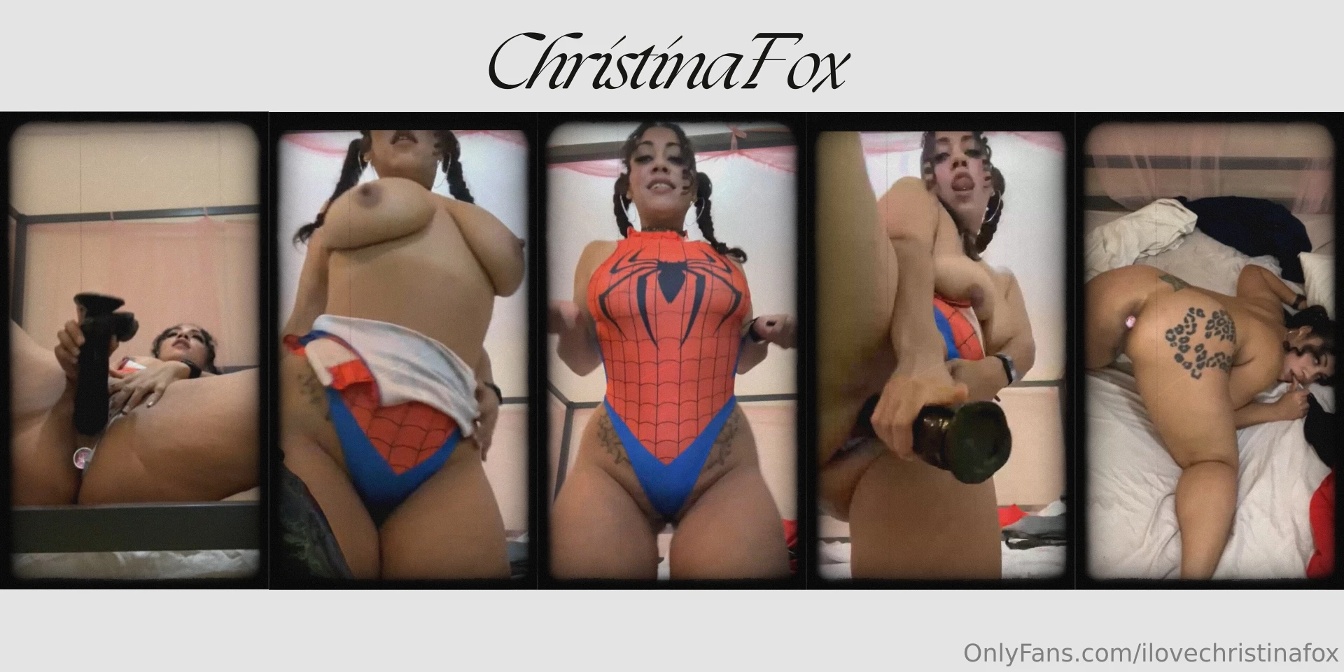 Spider puta outfit one hour session 