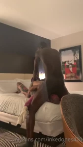 Daddy loves when our bull pulls out of me and shoved it down his part 1