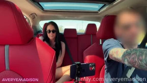 I get picked up by this hot uber driver and he doesn t mind me filming