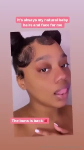 Morning do you like my 2 buns
