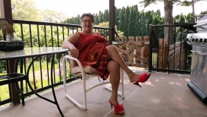 I know your secret desire is to worship my stocking covered legs i part 3