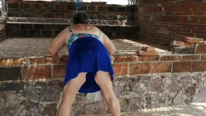 I m at the beach stripping off my sundress i want to show you my part 2