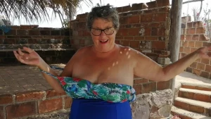 I m at the beach stripping off my sundress i want to show you my part 1