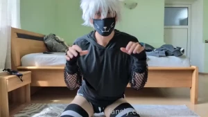 I was jerking off just being a puppyboy and catboy at once w oh and i