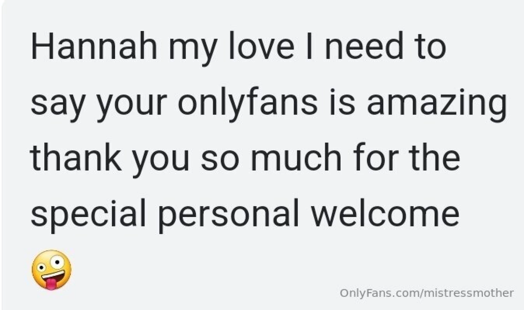 My v i p s always get my first priority pop along to be on that 5 list 