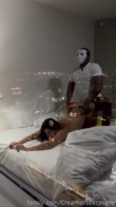 I want you to fuck me in a dog pose and give me hard in my ass