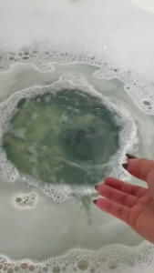 Time for a relaxing bath after work