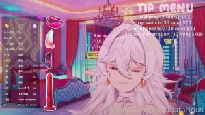 Fansly toy vod from feb vtuber envtuber asmr lovense lewdtuber