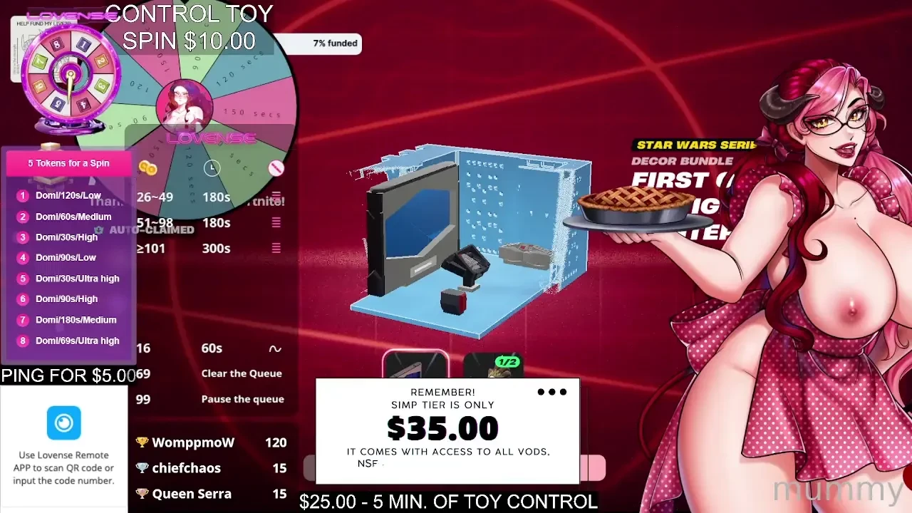 Nsfw live stream vod - 05 10 2025 description - nsfw lovense session - 