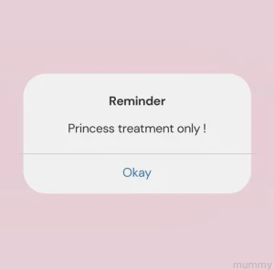 I prefer the term goddess or queen treatment but princess can still