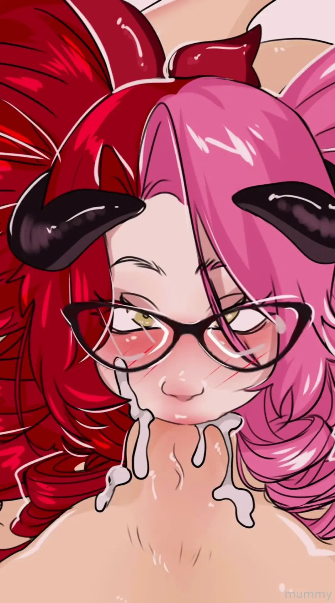 Choking on cock first thing in the morning hits different eyes 