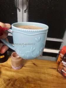 Found a bunny cup ik this has nothing to do with my body but ya heh