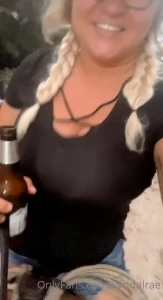 Just riding my grey horse