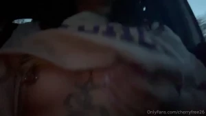 Everyone loves a girl who can drive and show her breast