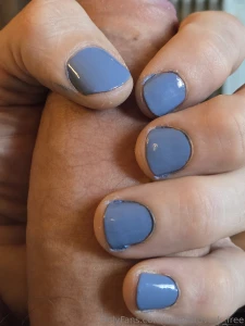 Bought a new bottle of nail polish the other day trying out a new