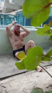 Somebody was peaking at me