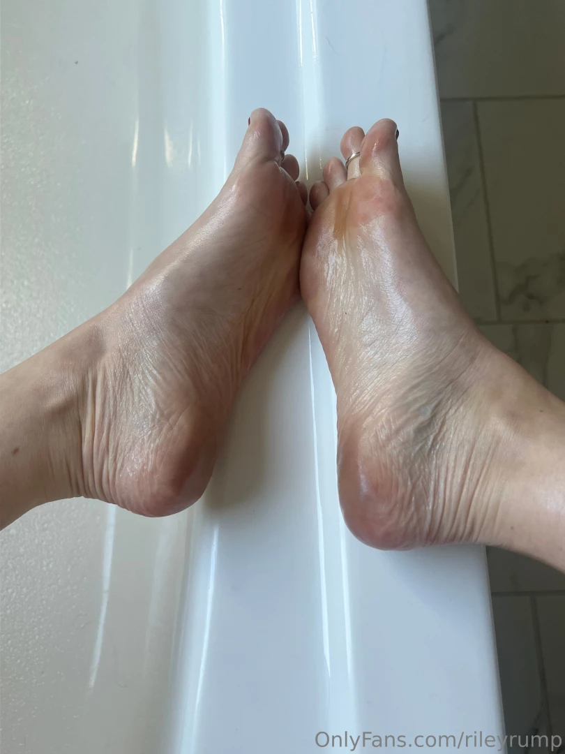 New year same sexy me doing a little foot care to bring in the new 