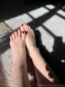 Oiled up soles after a workout part 2