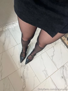 Heels and hose just screams sexy over 1 min video available showing part 2