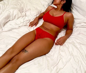 Rate me in my red lingerie part 1