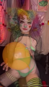 Balloon asmr and pop sitting on balloons rubbing against them showing