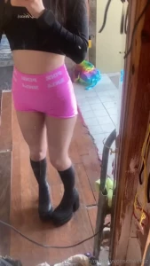 Just got out of aerobics class