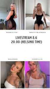 T n n klo 20 00 ilmainen livestream n1nnul11n1 tilill 4 kaunista