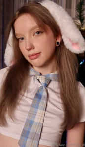 With these ears i m ready to be your cute little bunny