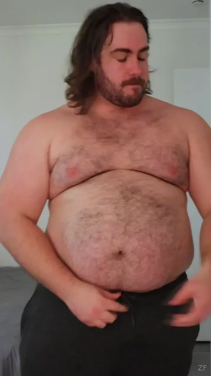 Feeling hot feeling sweaty and most definitely feeling huge 