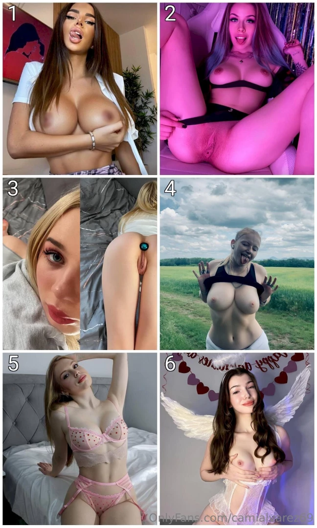 Subscribe to my besties for hot surprises 1 exotic ella 2 hazel_brown1 