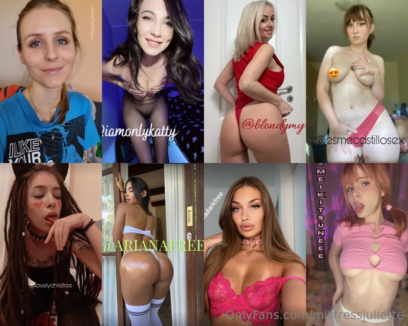 Naughtyrassell iamonlykatty blondymyra esmecastillosexy part 2 