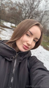 It s not snowing too much outside but i hope that soon i will be able