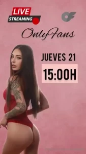 Este jueves a las 15 00h nos vemos en directo