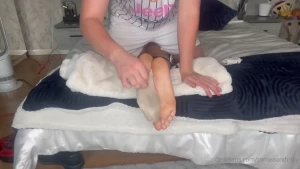 Romeo s helpless as i tickle his feet who wants to worship his feet