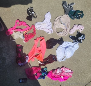 This week only have my soaked panties on sale 1 for 25 2 for 40 dm me