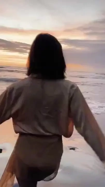 Stunning natural landscapes in this video with the sunset painting the 