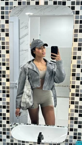 All dressed up and ready to conquer the evening workout who else