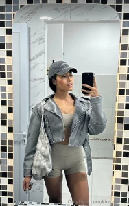 All dressed up and ready to conquer the morning workout part 2