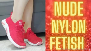 67 nude nylon fetish the view of the soles where i move my sexy toes