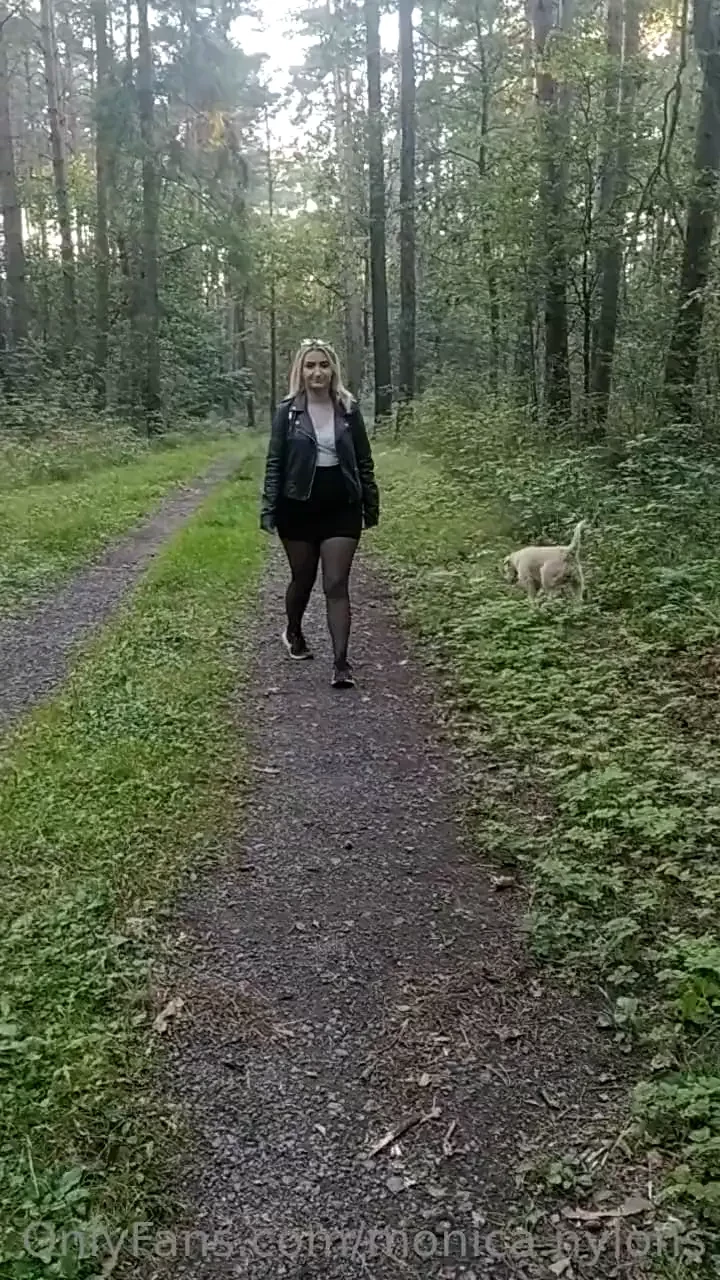 Sensual show part 5 i show you my nylon leather skirt and highells in part 1 