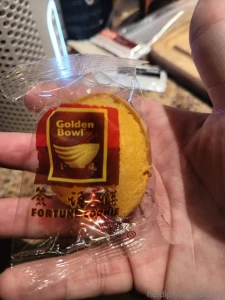 Bit different but had to share cause i couldn t believe it my fortune part 1