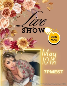 Going live this friday 5pm est full 1 hour show going to be so naughty