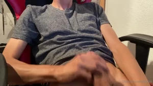 Decided to cum on myself twice yesterday gonna empty my balls before