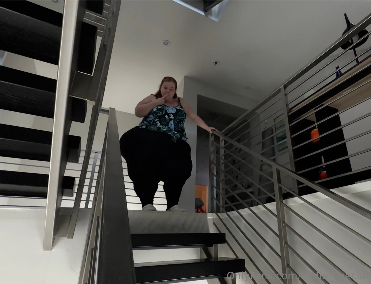 Sooooo many stairs what did i get myself into i m just too fat i 