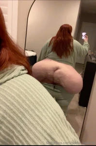 No panties is my ultimate cozy too much booty to contain all the time
