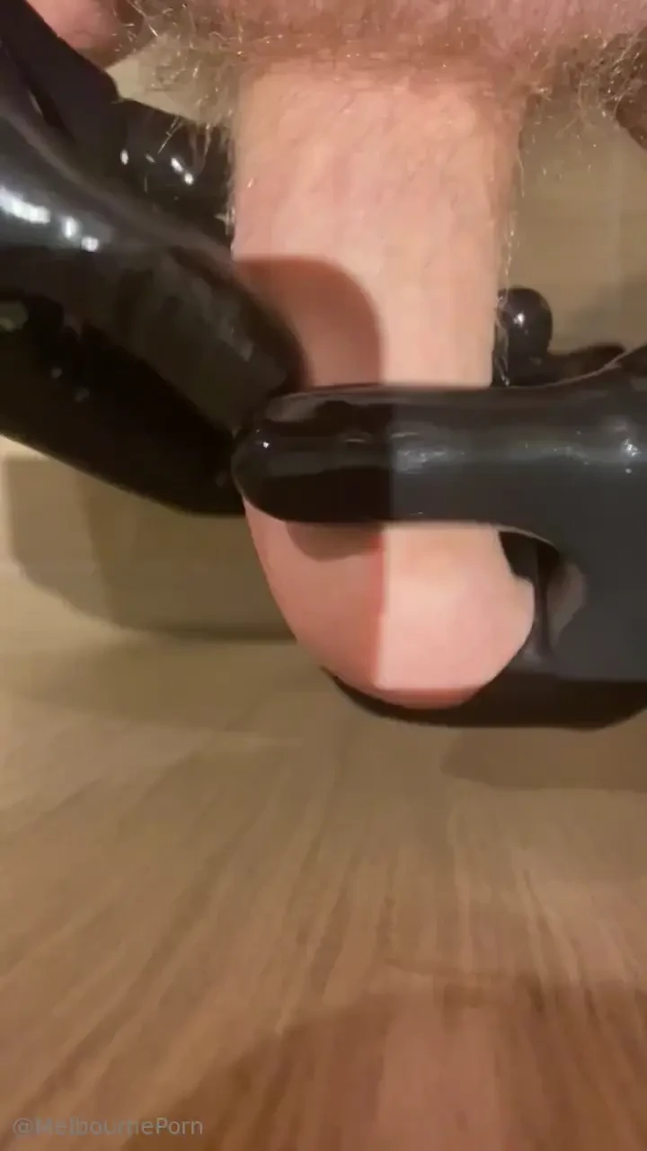 Rubber latex gloves make me super horny but i need some help 