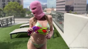 Brand new spring breakers pink ski mask blowjob this rough blowjob