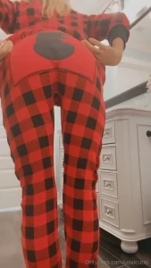 Because festive pajamas are a must especially when they have that